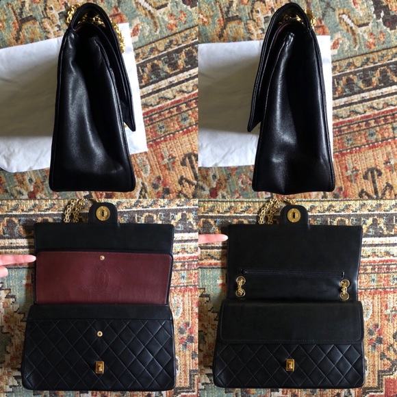 SOLD***Chanel Vintage Bijoux Chain Medium Double Flap Bag - Picture 9 of 16